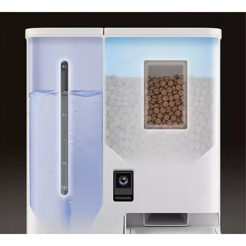 Automatic Pet Feeder Sponge SPONGE Pet Feeder Smart DUAL — dual-dish smart feeder for pets