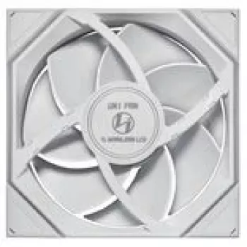 Case fan Lian Li UNI FAN TL LCD Wireless ARGB PWM 140mm White, model 14RTLLCD1W1W
