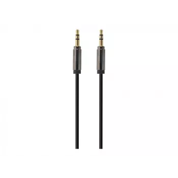 Gembird Cable CCAP-444-0.75M (Mini Jack M - Mini Jack M, 0,75m, Black Color) Audio-Cable 3.5mm Black (CCAP-444-0.75M)