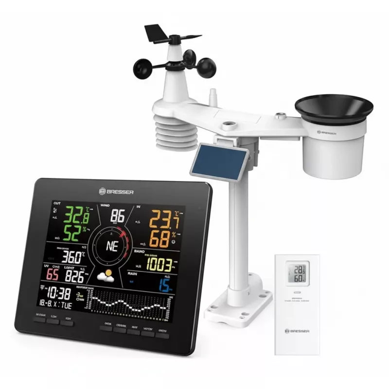 Weather station Bresser 7003800 7-in-1 wireless indoor/outdoor temperature and humidity monitor