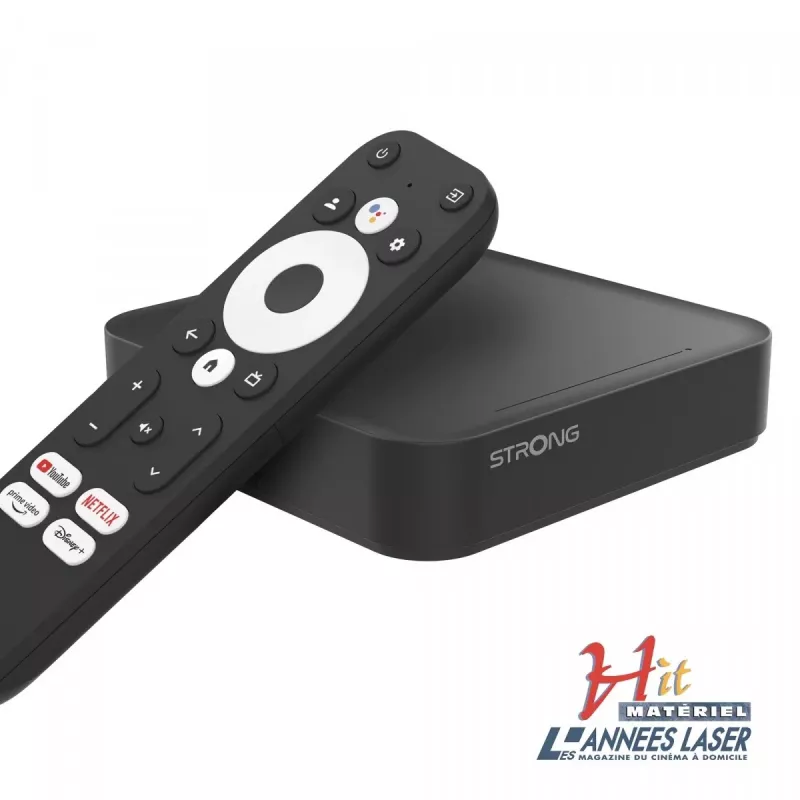 Strong LEAP-S3 Smart TV Box Black 4K Ultra HD 16 GB Wi-Fi Ethernet LAN