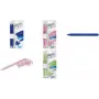 Ballpoint pen set WEDO LetterPen PUZZLE, 2-piece, pink — ballpoint pens for writing