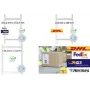 Shipping labels roll Herma 58350 148.5 x 210 mm fast adhesive