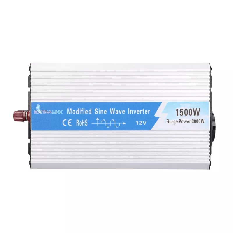 Extralink VOLTAGE CONVERTER 12V - 230V, 1500W, MODIFIED SINUS OPIM-1500W