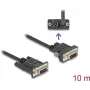 Serial Cable DeLOCK 88240 10 m DB-9 Black