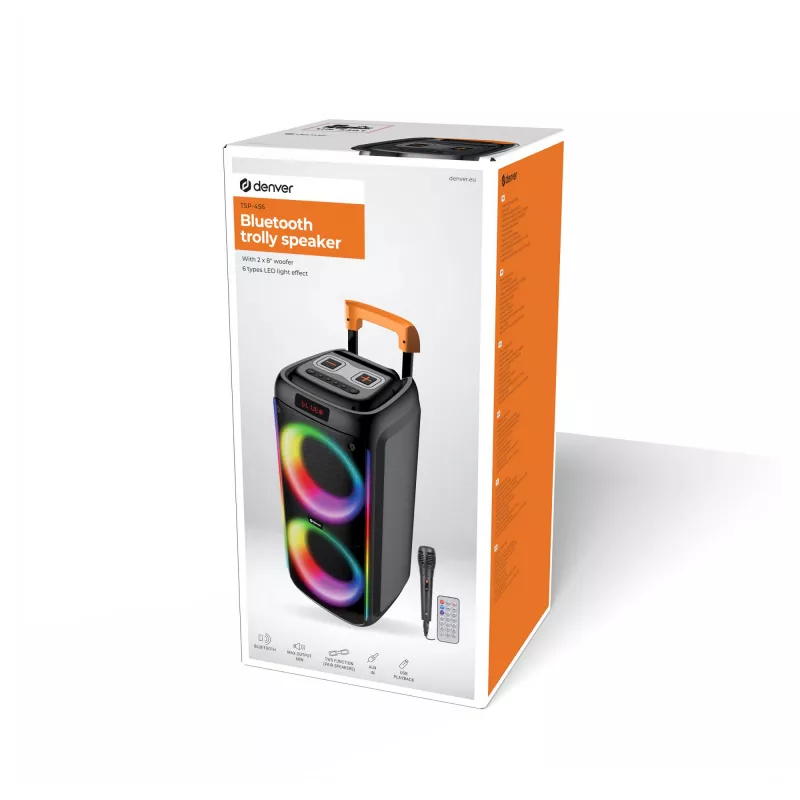 Inter Sales DENVER TSP-456 - Party-Soundsystem - Portable