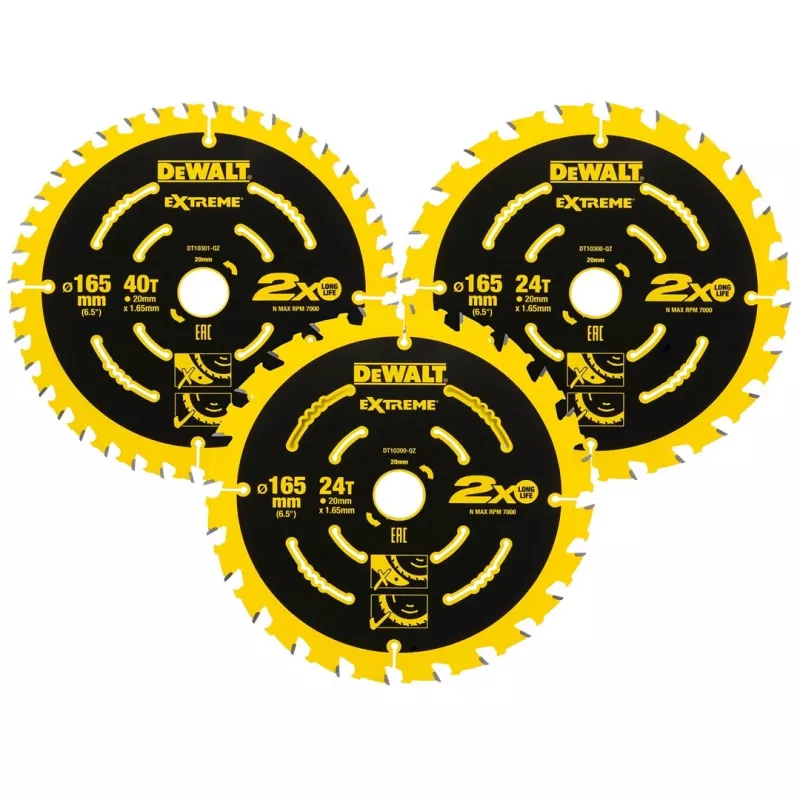 Circular saw blade DeWALT DT10397-QZ 3 pcs
