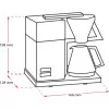 Aromaboy II 1015-02 filter coffee maker black