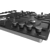 Gorenje Hob GW642AB Gas Number of burners/cooking zones 4 Rotary knobs Black