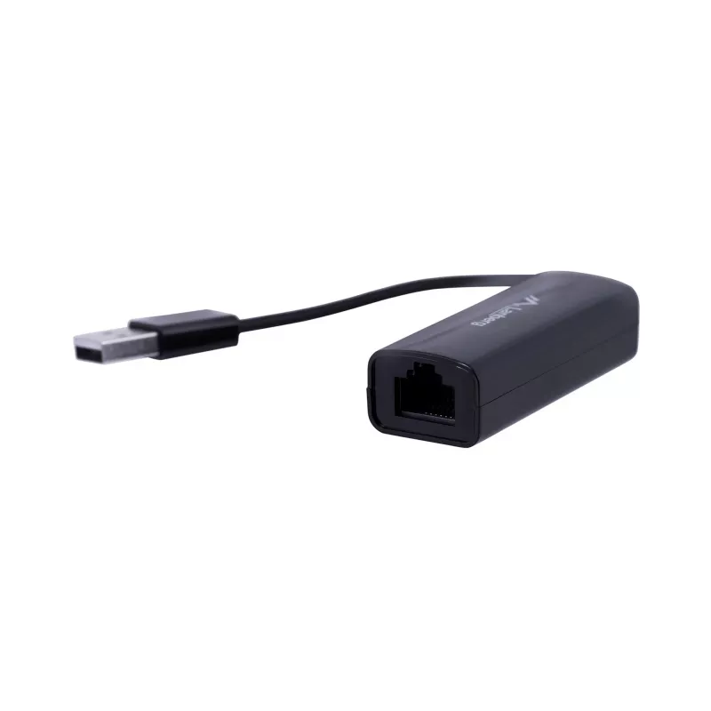 Network interface card LANBERG NC-0100-01 USB 10 Gbit/s, hot-swap, cable 0.15 m, black