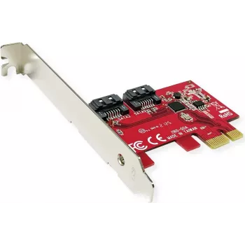 Internal SATA interface card ROLINE 15062148 PCIe Low-profile 6 Gbit/s