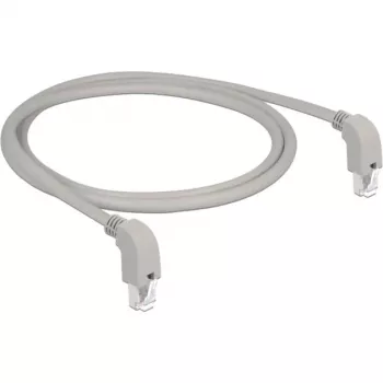 Networking Cable DeLOCK 85877 Cat6a S/FTP 1m Grey