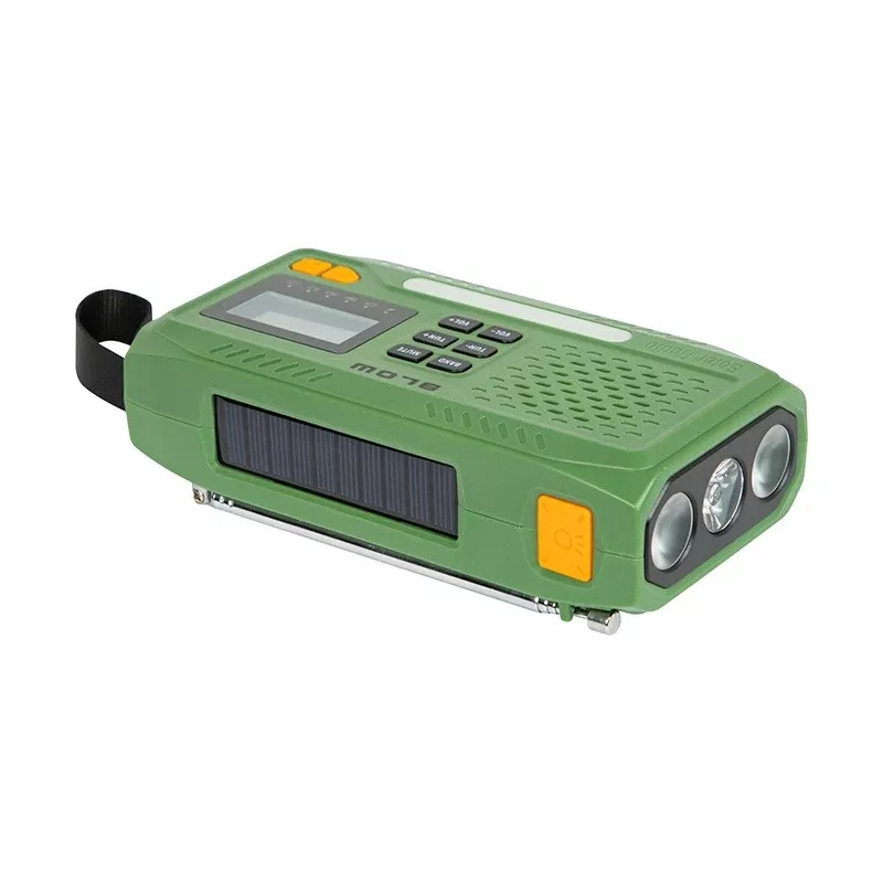 Portable AM/FM Solar Radio BLOW RA13 77-551# — lightweight, battery-free solar charging