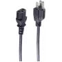 Power Cable ShiverPeaks BSUS60006 1.8m Black