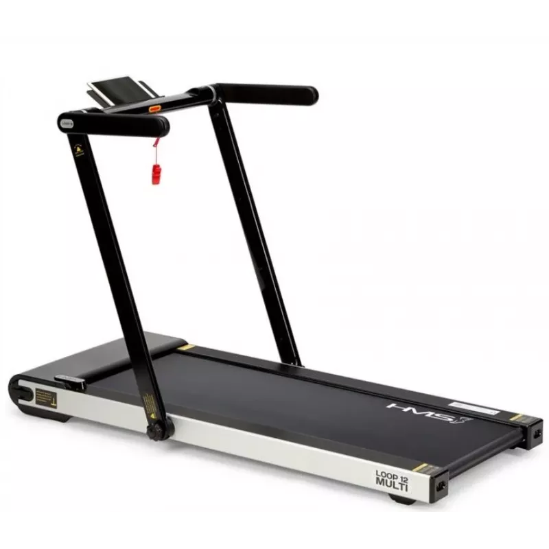HMS LOOP12 MULTI electric treadmill with desk 1-12 km/h, black