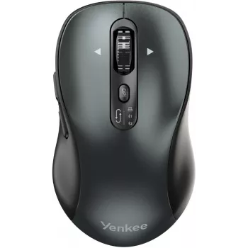Wired ergonomic computer mouse YENKEE YMS2010BK — compact design, wired connection