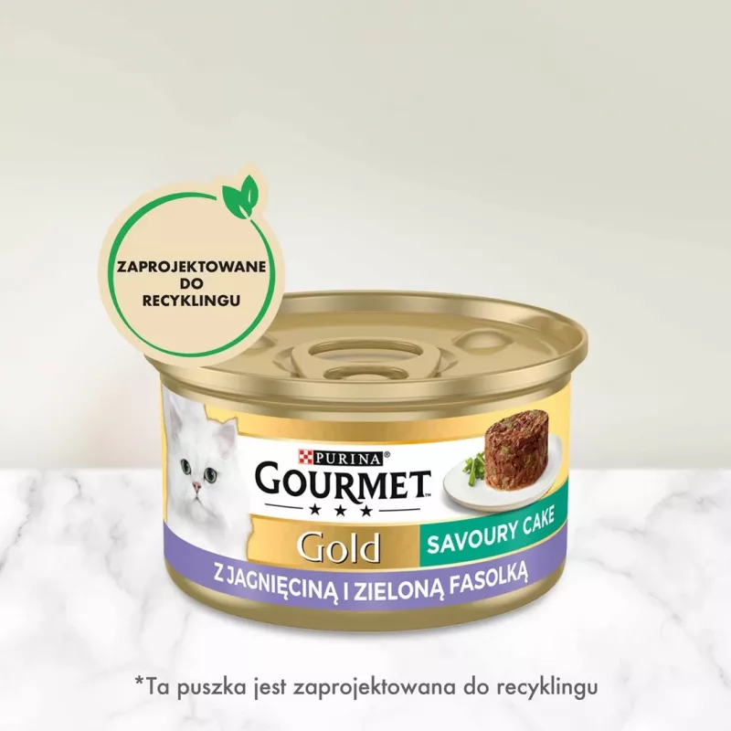 GOURMET GOLD - Savoury Cake with Lamb and Green Beans 85g