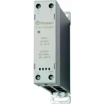 Finder Electronic Relay (SSR), Series 77 77.31.9.024.8070 1 Normally Open Contact 30 A (77.31.9.024.8070)