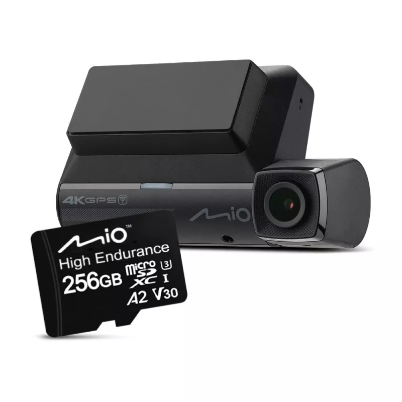 MicroSDXC memory card MIO High Endurance 256 GB UHS‑I for continuous recording and outdoor use