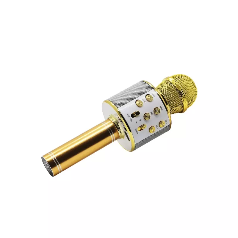 Microphone MANTA MIC10-G Gold cardioid portable — cardioid condenser, handheld design