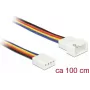 Internal power cable DeLOCK 85364 1 m 4-pin PWM
