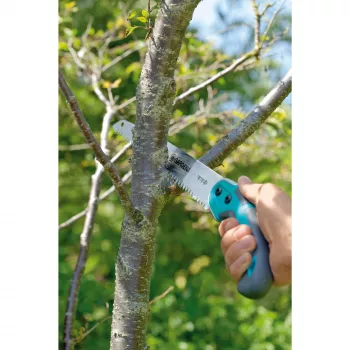 garden saw 300P, Pruning Saw turquoise, Softgrip