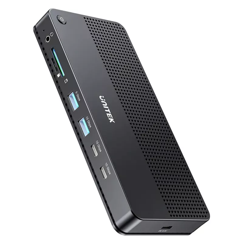 Docking Station UNITEK D1104A01 USB4 Wired 100W Power Delivery