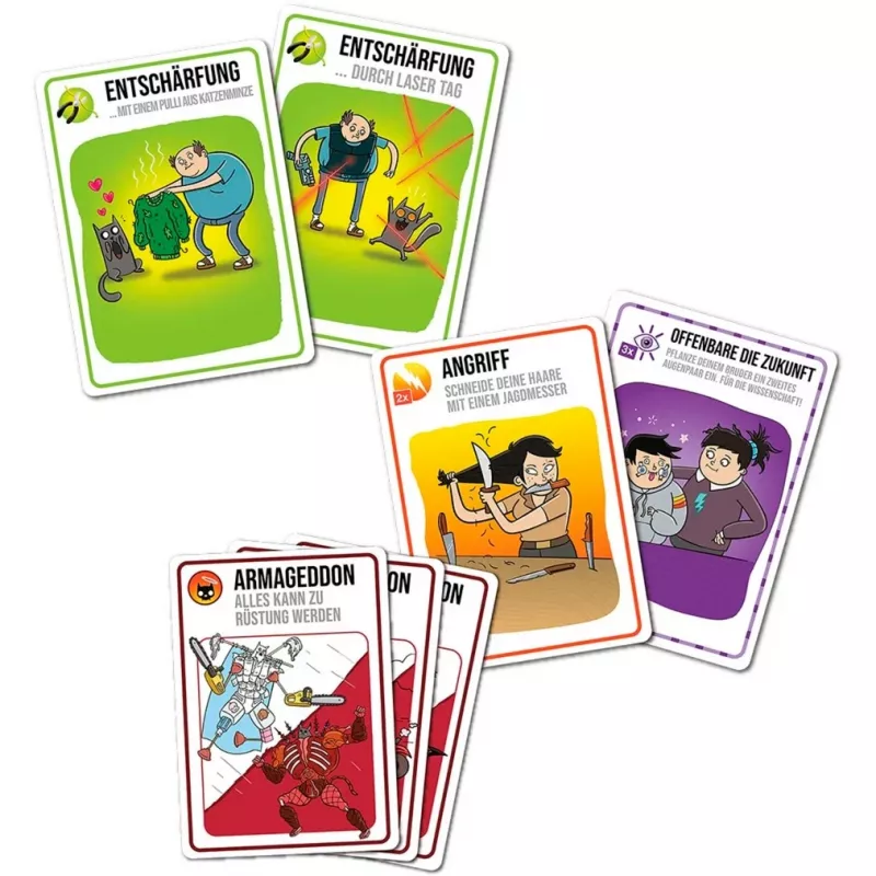 Exploding Kittens - Good vs. Evil, Card Game