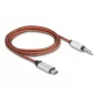 USB cable DeLOCK 81288 Orange Silver