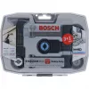 Bosch Starlock Best of Heavy Duty Sets, 4-Piece, Blade set, Metal, Wood, Black, Box