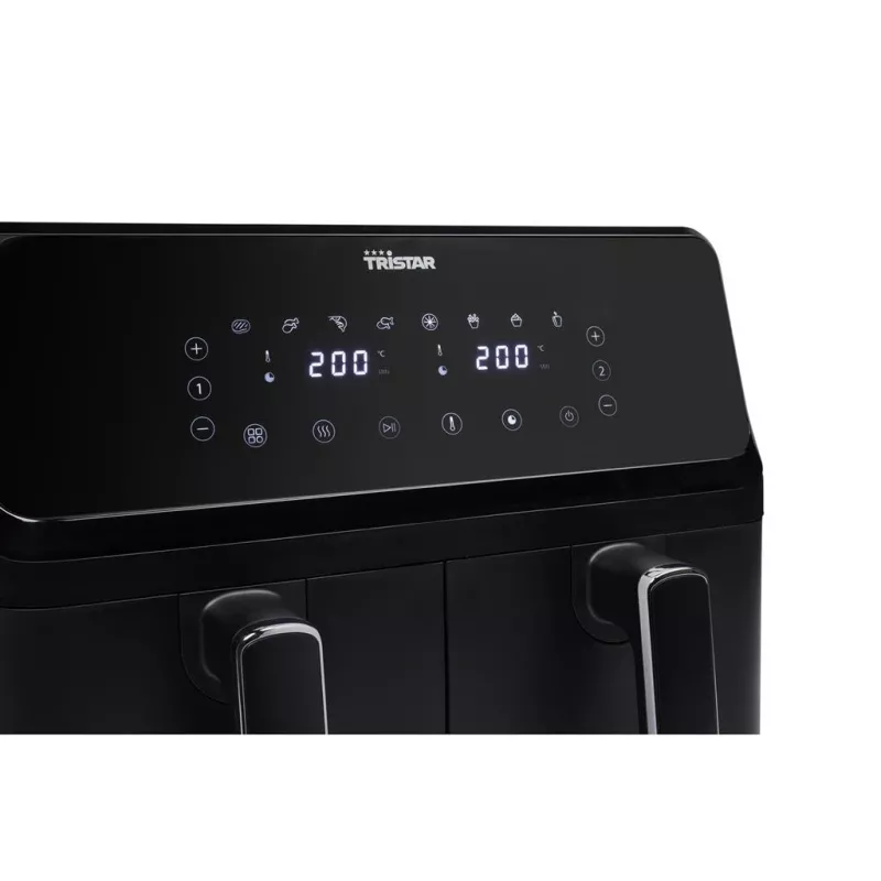 Tristar FR-9026 fryer Double 8 L Stand-alone 2700 W Hot air fryer Black