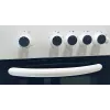 Gas cooker MPM MPM-54-KGF-21, 4-burner hob, 60 cm, gas, white, energy class A