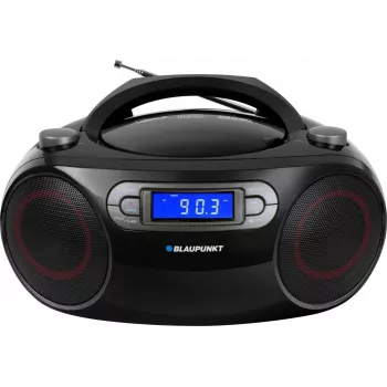 Boombox FM PLL CD/MP3/USB/AUX/Clock/Alarm