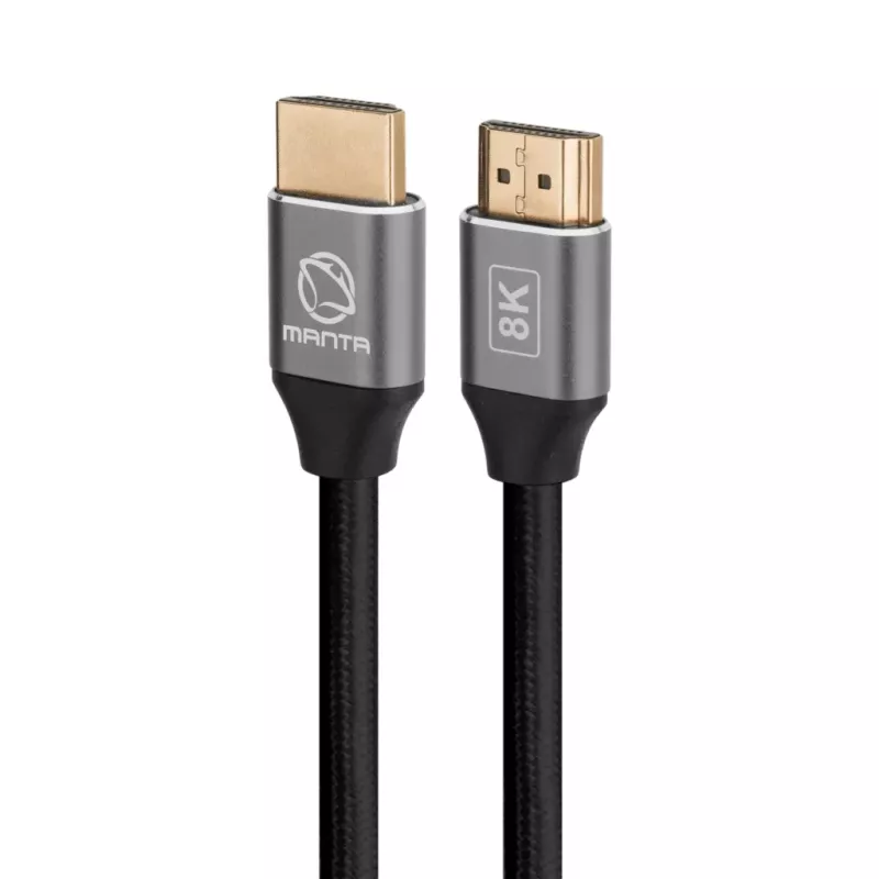 HDMI cable MANTA HDMI-3MC 3 m — supports up to 8K resolution