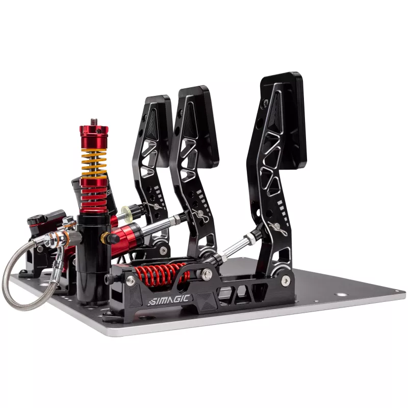 Simagic P2000 Hydraulic Pedal Set, Load Cell 200kg