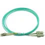 Fibre optic cable BlueOptics CAB-OM3-SC-LC-2M-BO Aqua 2m OM3 LC SC