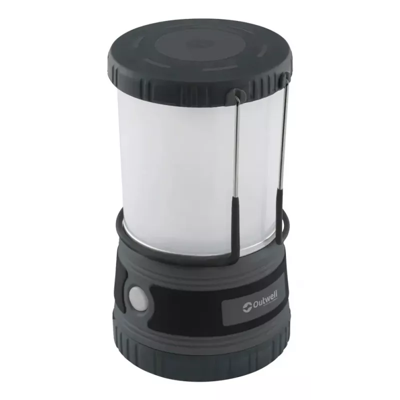 USB powered camping lantern Outwell Carnelian DC 1000, LED 1000 lm, 2700 K, Li‑Ion, ABS/Aluminium, 115×115×200 mm