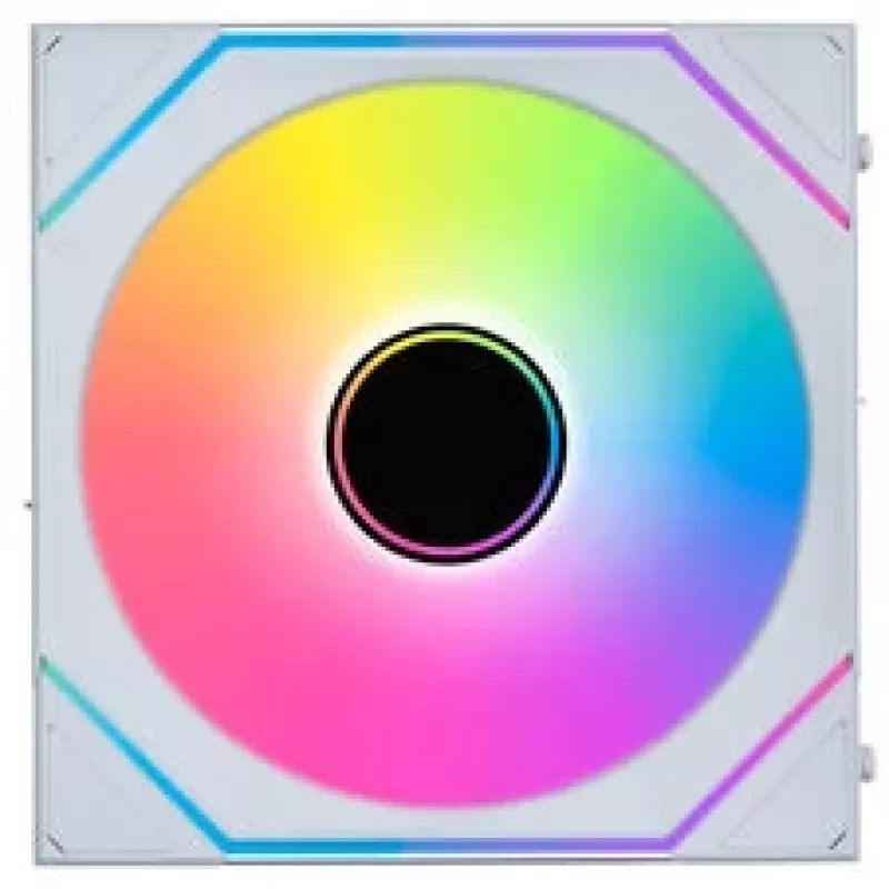140mm Lian Li UNI FAN SL-INF Wireless ARGB PWM case fan, white