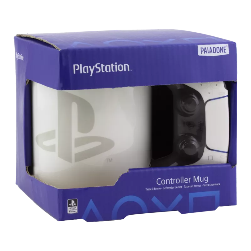 Mug Paladone PlayStation Shaped PS5 White 0.48 L Single-piece