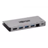 USB-C Dock - 4K HDMI, USB 3.2 Gen 1, USB-A Hub, GbE, Memory Card, 100W PD Charging, Detachable Cord U442-DOCK5D-GY