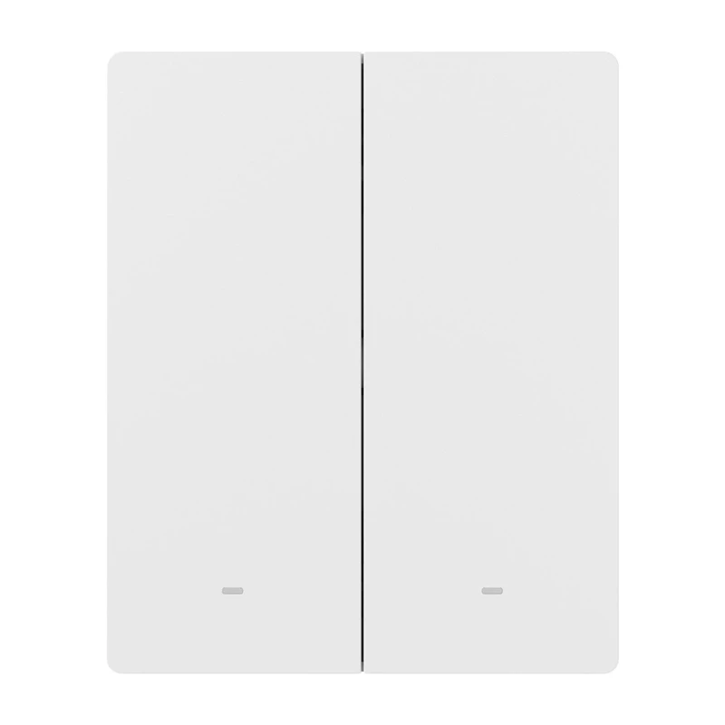 Wall-mounted WiFi smart switch Sonoff M5-2C-80W 2-channel for frame