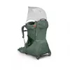 Child Carrier Osprey Poco Tourist Carrier Green lightweight adjustable child backpack carrier