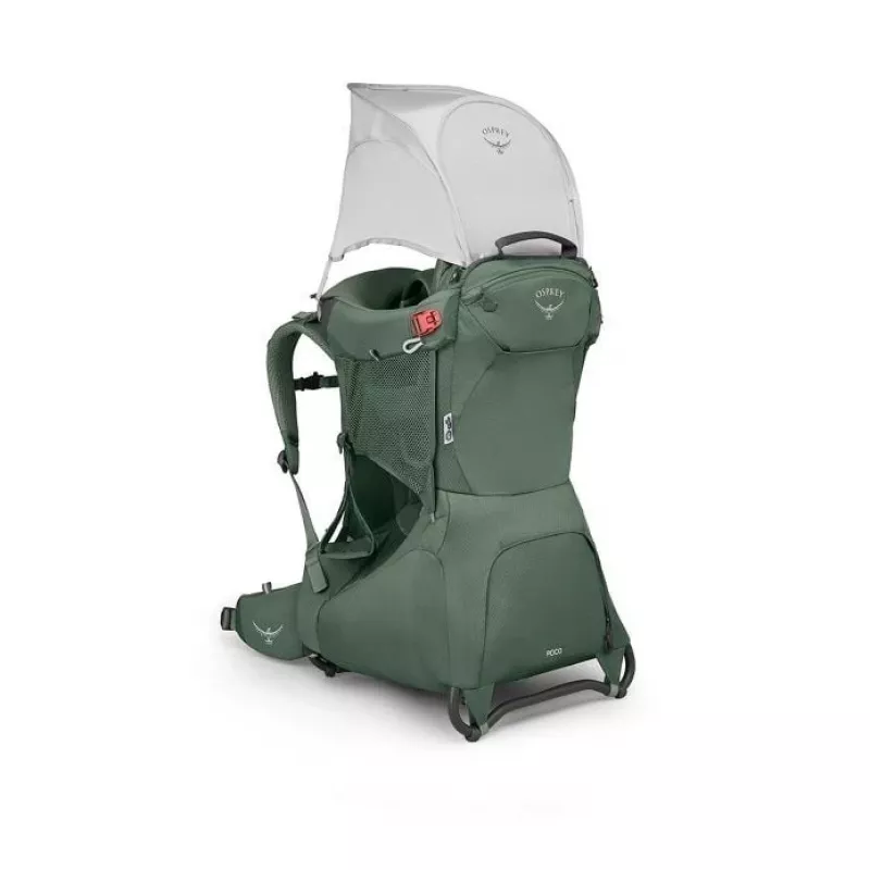 Child Carrier Osprey Poco Tourist Carrier Green lightweight adjustable child backpack carrier