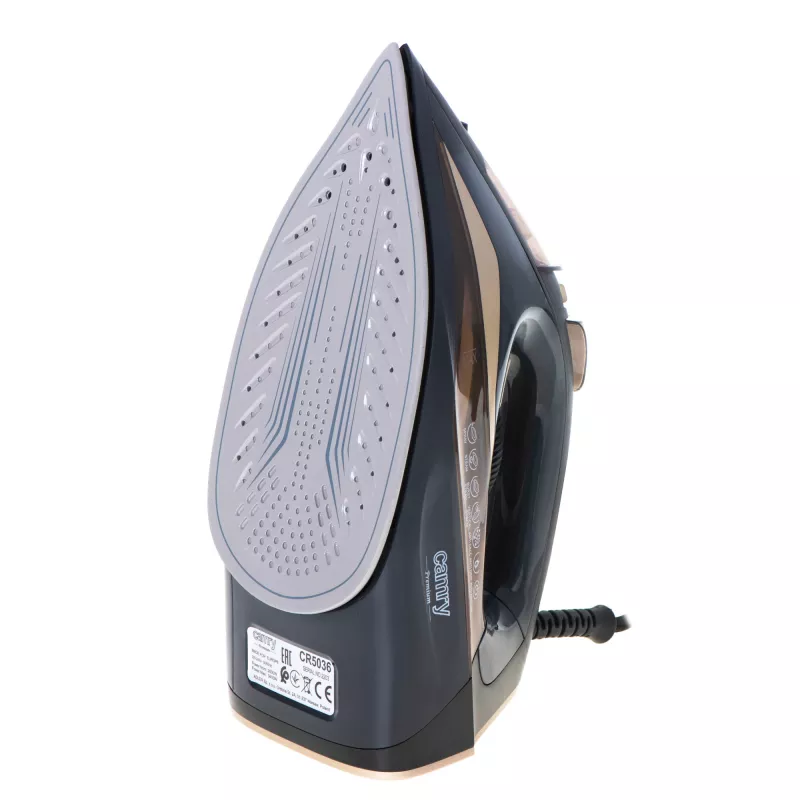 Steam iron Camry CR 5036 — 3400 W, 360 ml tank, 50 g/min steam output
