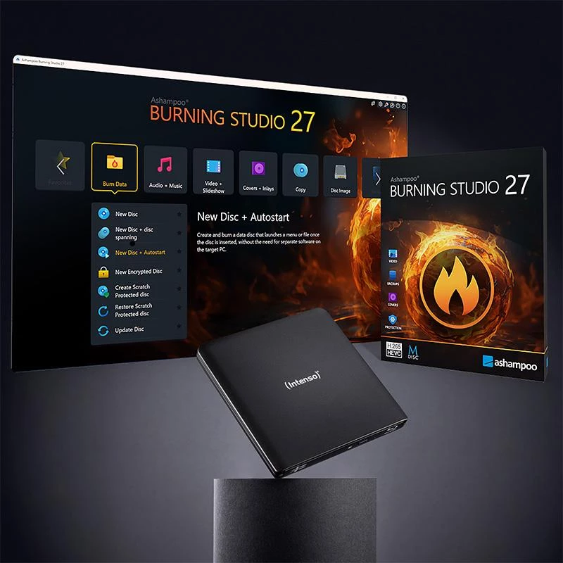 Dvd RW USB3.2 EXT/BLACK 5401500 Intenso