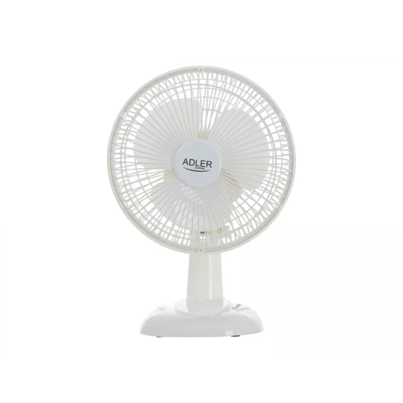 Adler | Fan with clip | AD 7317 | Table Fan | White | Diameter 15 cm | Number of speeds 2 | 30 W