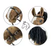 Horse on a stick Hobby Horse Dark Brown