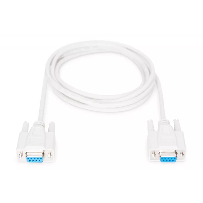 Digitus Serial Connection Cable [1x D-SUB-Socket 9pol. - 1x D-SUB-Socket 9pol.] 2.00 m Beige (AK-610106-020-E)