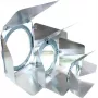 Spot PAR-30 EUROLITE Flügelbegrenzer silver 42103535, silver finish