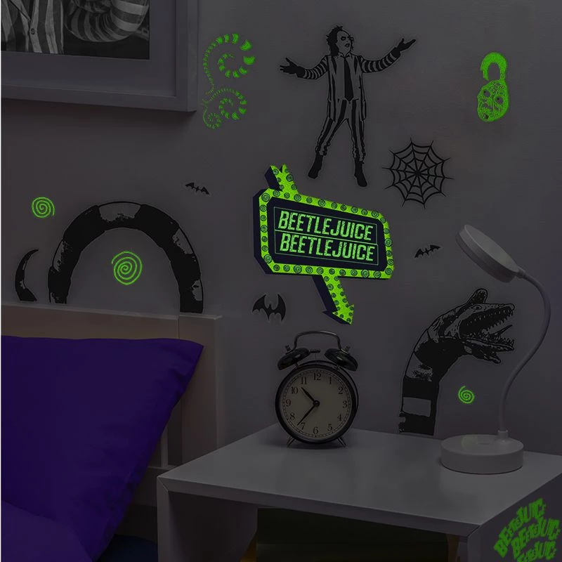 Wall Decals Paladone Beetlejuice Design PP13439BJ – Decorative Wall Sticker Set